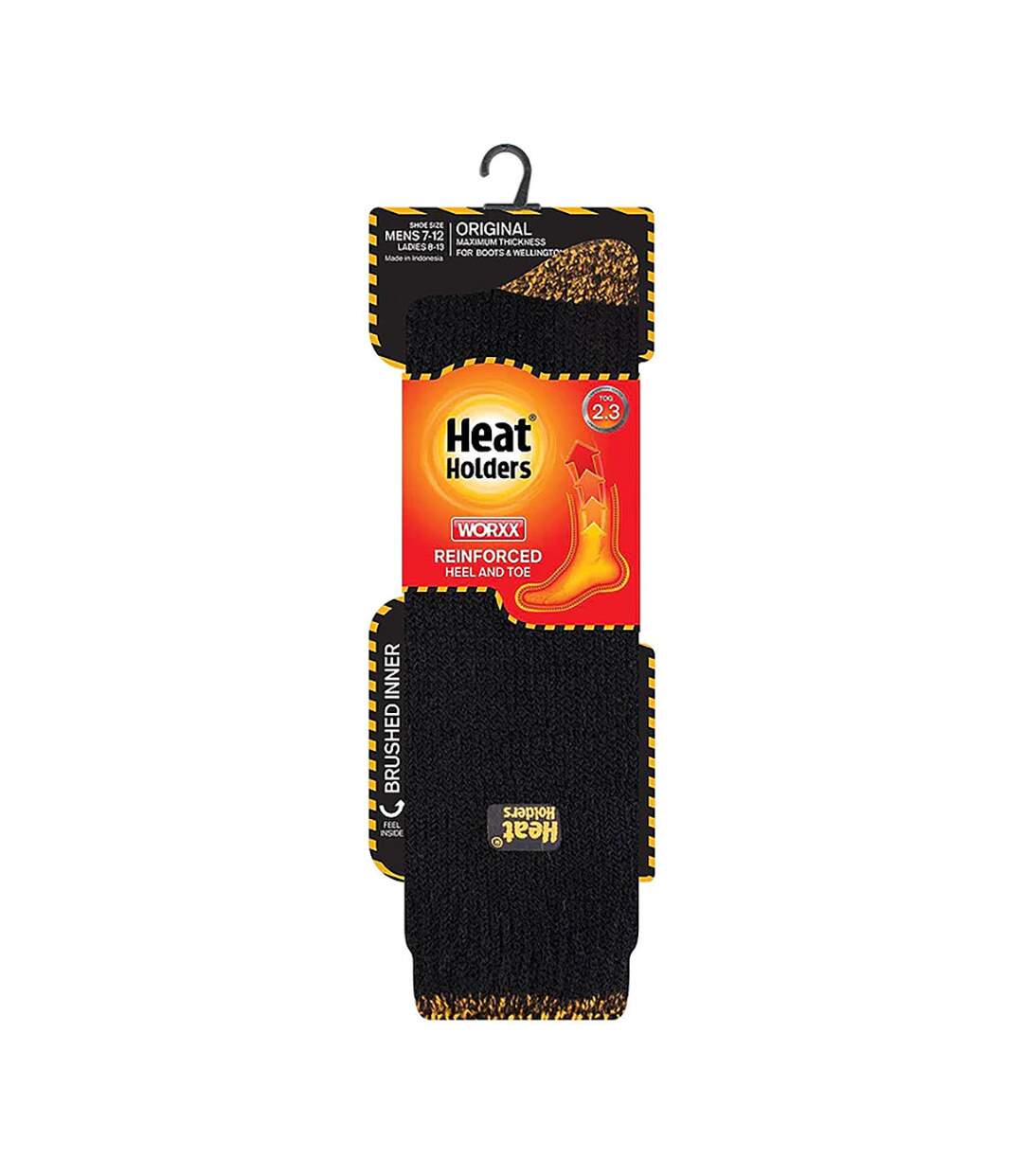 Heat Holders - 3 Paires Homme Chaussettes Hautes Hiver Longues Polaire