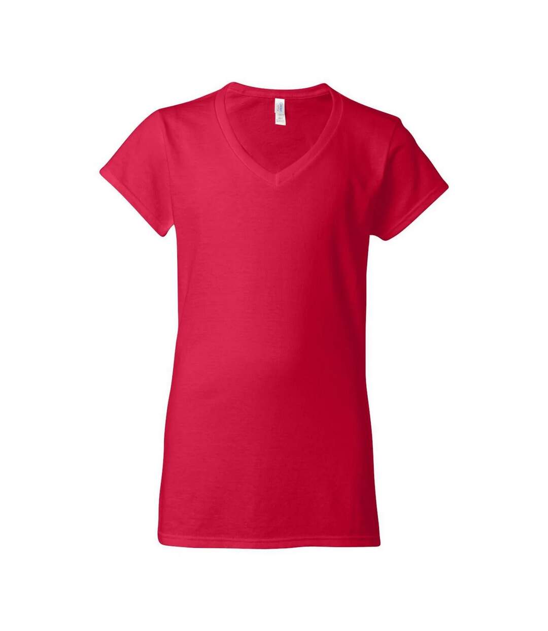 T-shirt Femme Rouge Vif Gildan-2