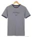 Tee-shirt SAGARO2 Challenger – Le haut uni en coton flammé à détails contrastés pour homme-2