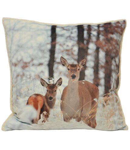 Riva Home Mother And Fawn - Housse de coussin (Crème) (50x50cm) - UTRV642