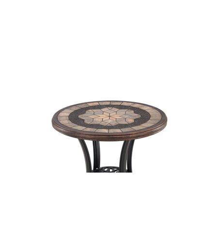 Table d'Appoint de Jardin Leiria 66cm Marron