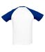 SOLS Mens Funky Contrast Short Sleeve T-Shirt (White/Red) - UTPC300