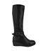 Bottes hauteur genoux ayleen femme noir Where´s That From