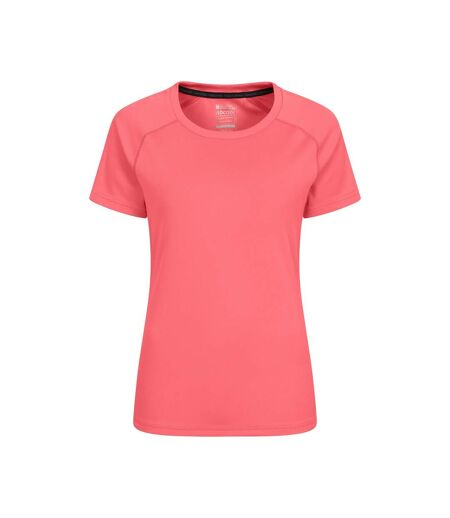 T-shirt endurance femme rose Mountain Warehouse