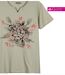 Tee-shirt homme AXONE ERABLE1B beige : le confort du pur coton au style moderne-4