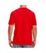 T-shirt rouge homme under armour left chest-2