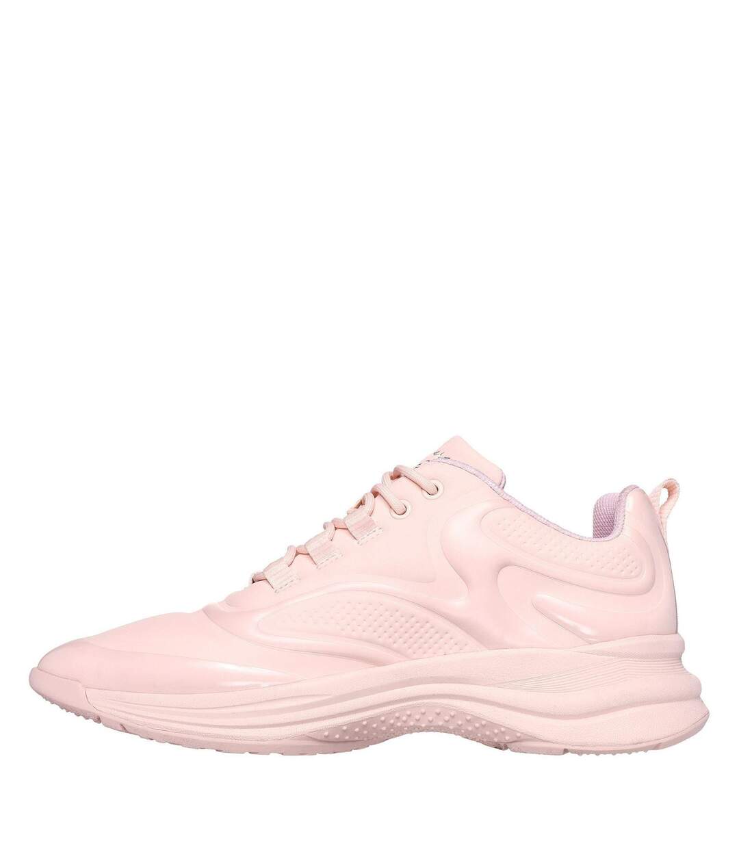 Womens/ladies Hot Melt Trainers Blush Skechers-2
