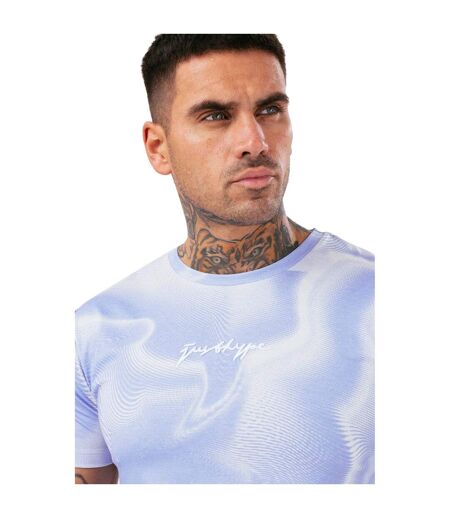 Hype Mens Wave T-Shirt (Cornflower Blue) - UTHY7398