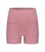 Lot De 2  Shorts Yoga Femme Rose Marron Slazenger-2