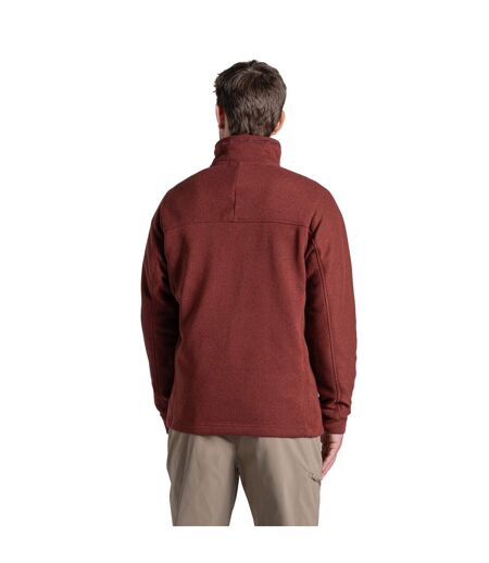 Polaire Torney Homme Jaspe Rouge Craghoppers