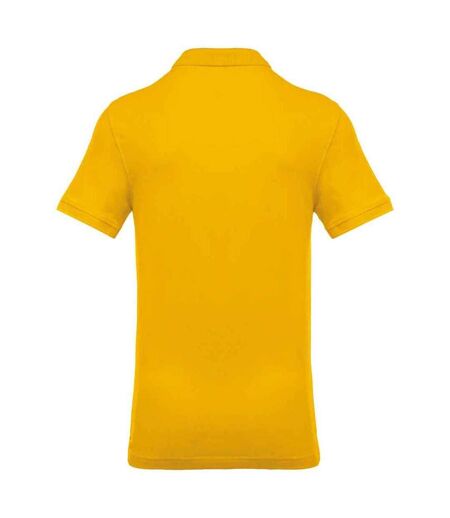 Kariban Mens Pique Polo Shirt (Yellow) - UTPC6572