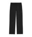 Womens/ladies Fashion Knitted High Waist Tracksuit Bottoms  Black Puma-2