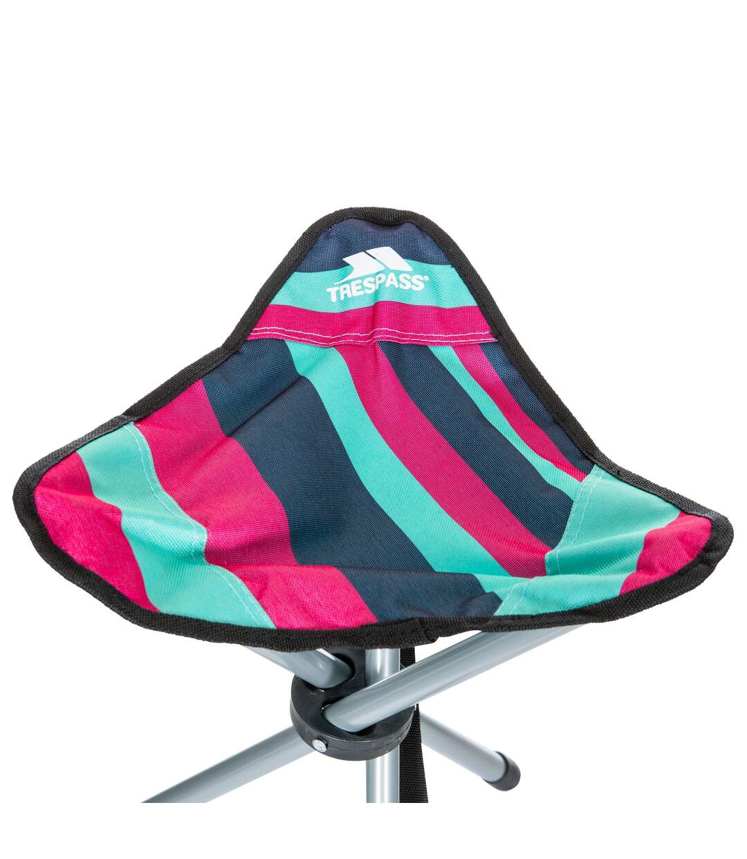 Trespass Ritchie Tripod Camping Stool/Chair (Tropical Stripe) (One Size) - UTTP520-3
