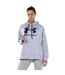 Sweat À Capuche Rival Femme Gris Under Armour-2