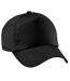 Casquette baseball enfant unisexe noir Beechfield