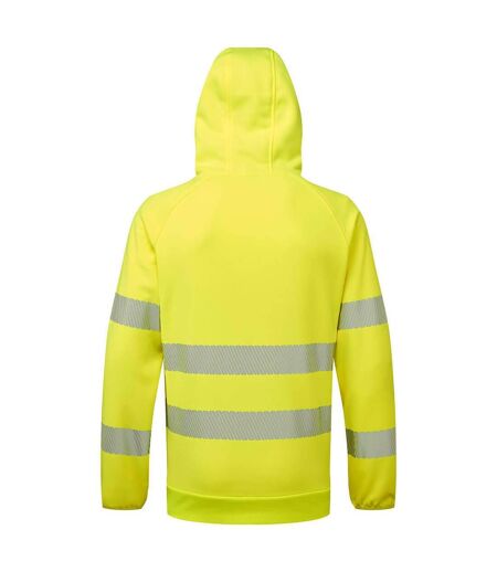 Sweat À Capuche Dx4 Homme Jaune Noir Portwest