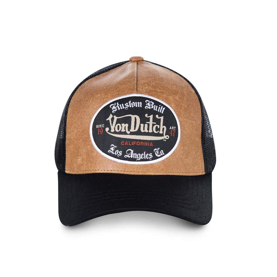 Casquette Trucker homme filet Von Dutch Grl Marron Vondutch-2