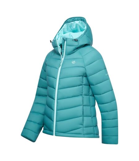 Doudoune Matelassée À Capuche Torrek Femme Bleu Sarcelle Dare 2B