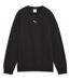 Womens/ladies Oversized Sweatshirt Black Puma-1
