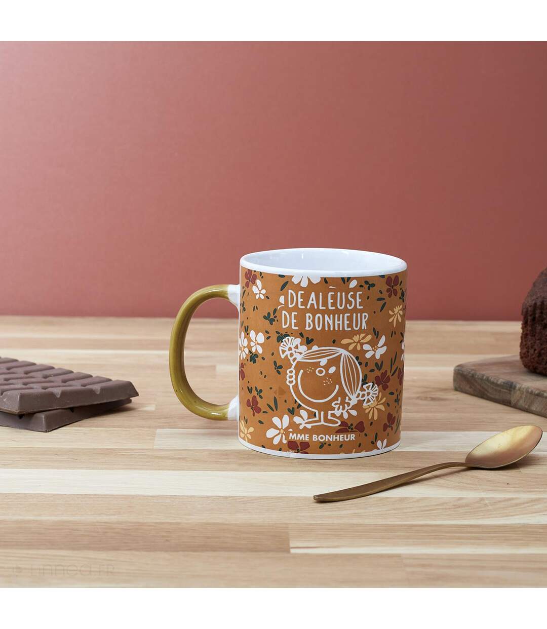 Mug MONSIEUR MADAME 30 cl florale-2