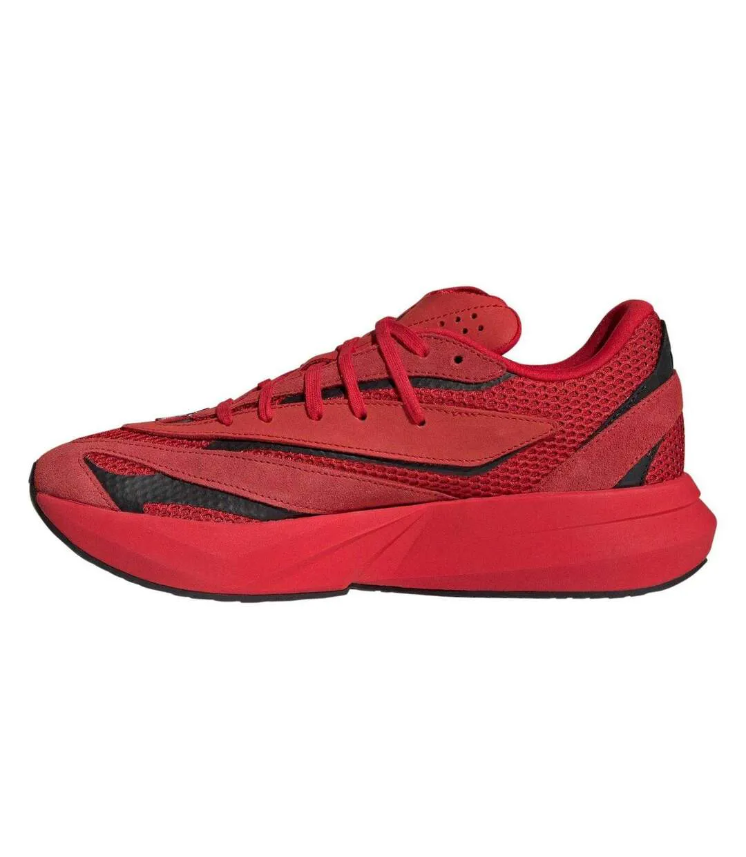 Mens Logo Suede Trainers Better Scarlet Adidas-3