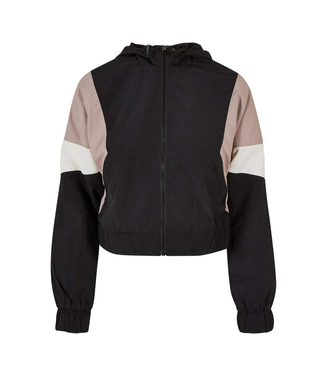 Veste Motif/style Trois Tons Femme Noir Rose Pâle Sable Blanc Urban Classics-1