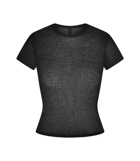 T-shirt Femme Gris Suie Skims