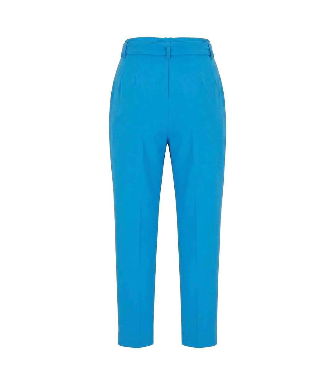 Womens/ladies Tapiah Plain Straight Trousers Bright Blue Boss-2