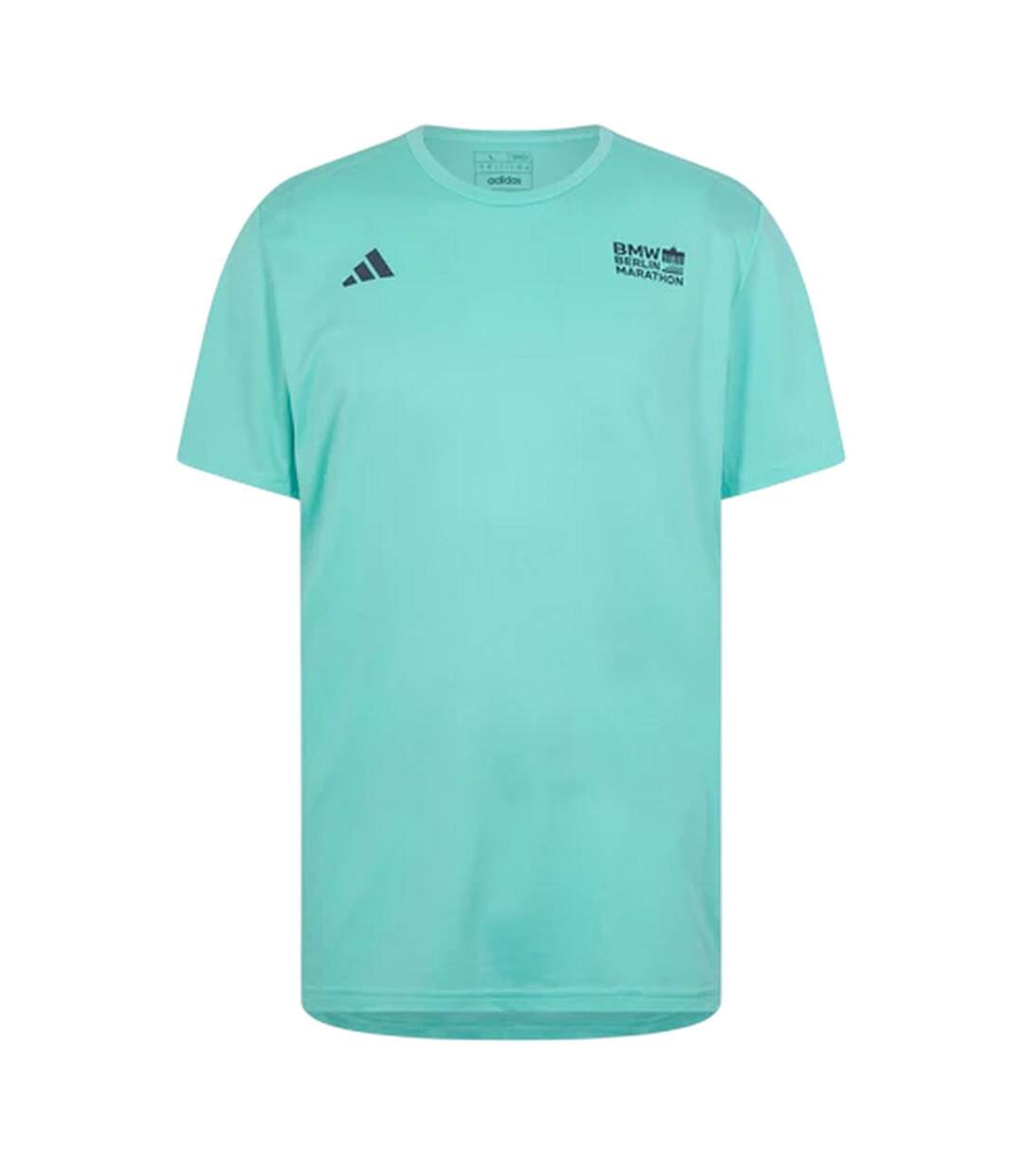 Mens Legends Marathon Lettering T-shirt Aqua Adidas-2