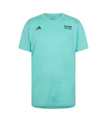 Mens Legends Marathon Lettering T-shirt Aqua Adidas