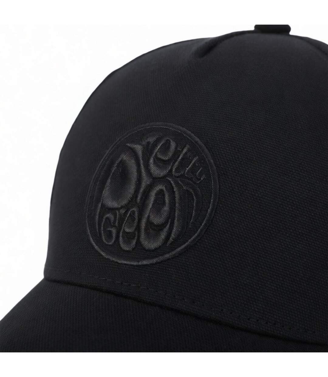 Casquette De Baseball Motif/style Logo Brodé Noir Pretty Green-4
