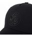 Casquette De Baseball Motif/style Logo Brodé Noir Pretty Green-4