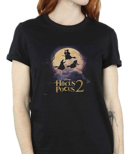 Disney - T-shirt HOCUS POCUS WITCHES FLYING - Femme (Noir) - UTBI20297
