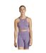 Brassière De Sport Femme Violet Adidas-4