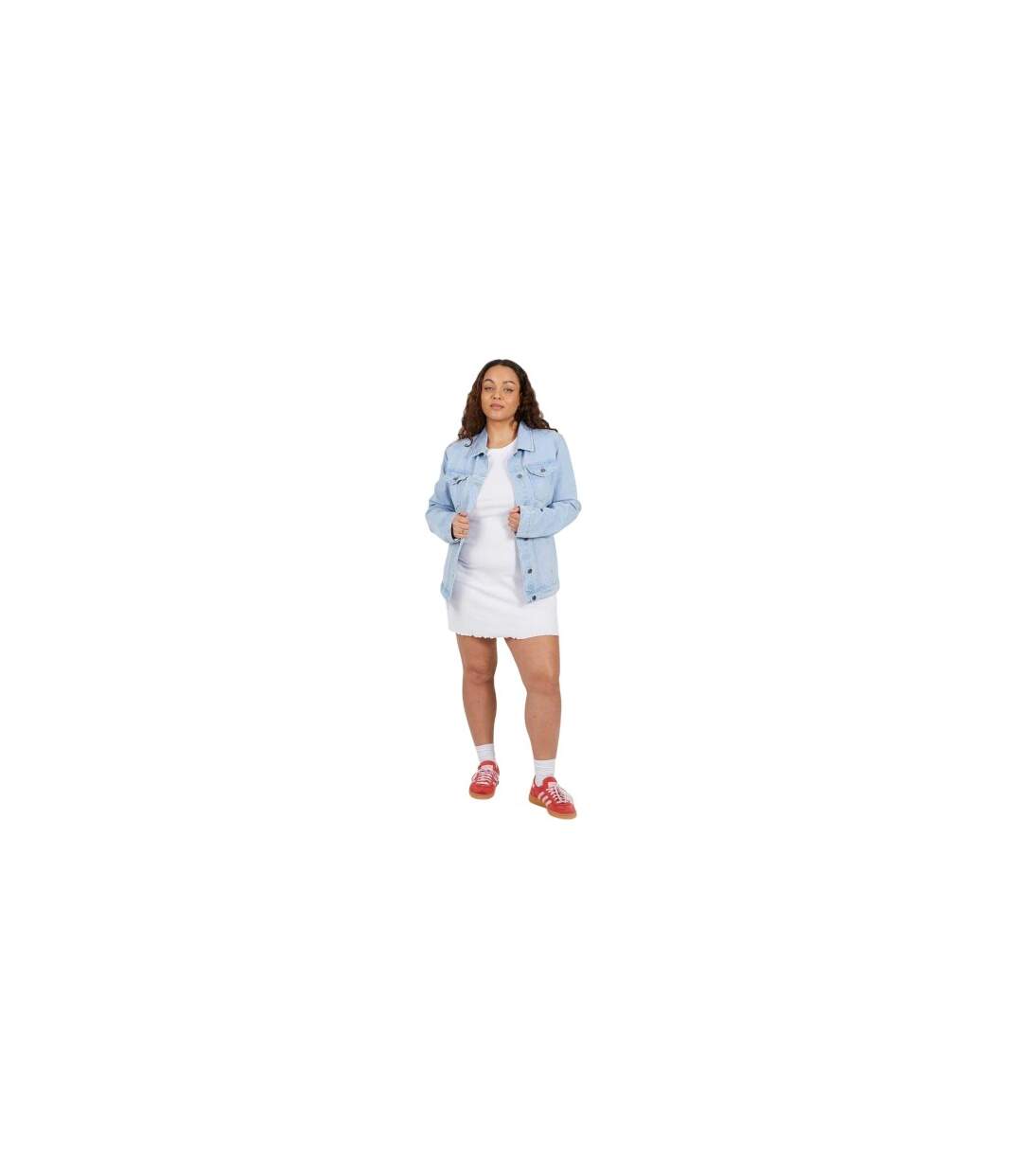 Robe Courte Femme Blanc Brave Soul-1