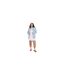 Robe Courte Femme Blanc Brave Soul-1