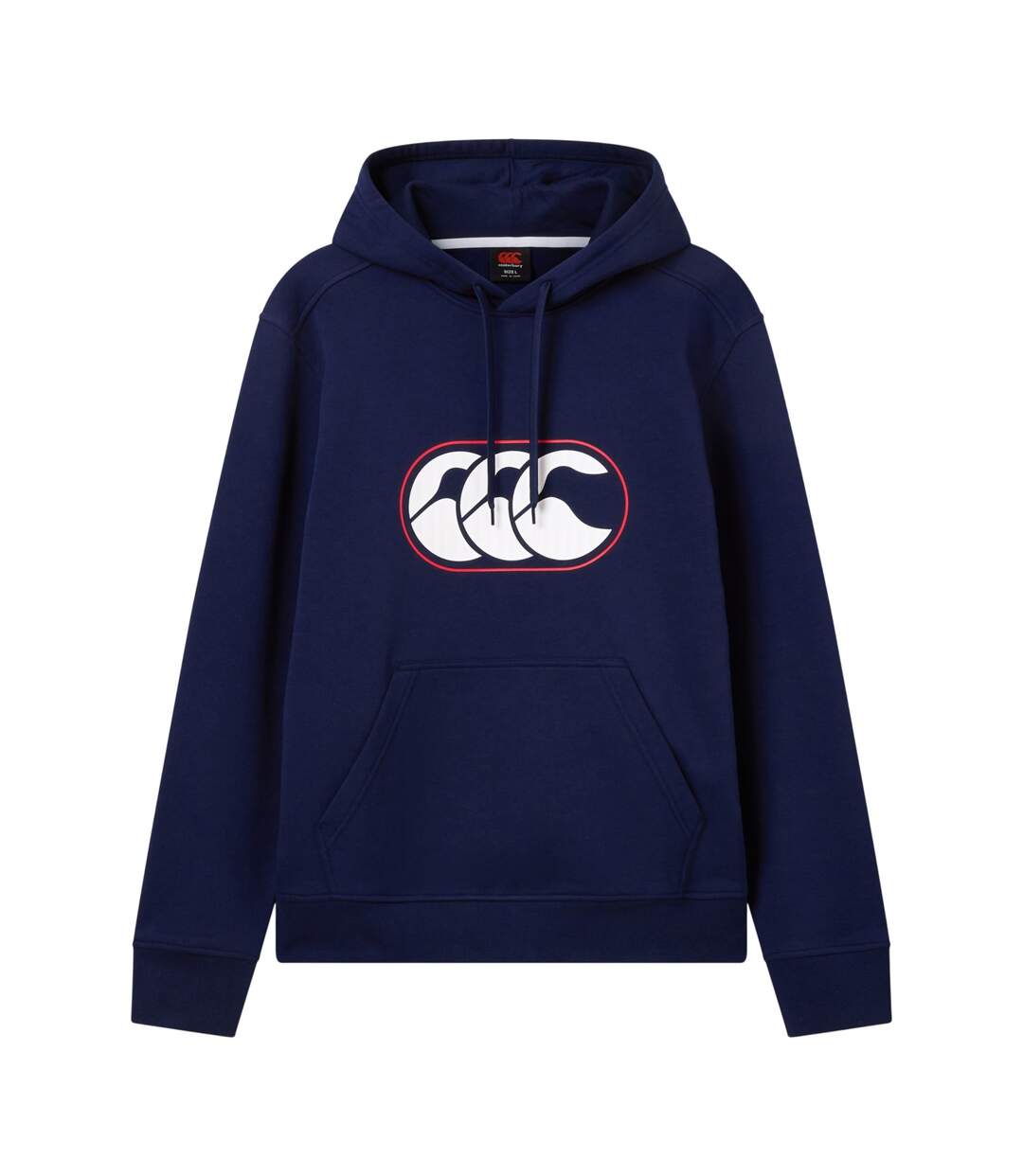 Sweat À Capuche Motif/style Logo Rakaia 2.0 Homme Bleu Marine Canterbury-2
