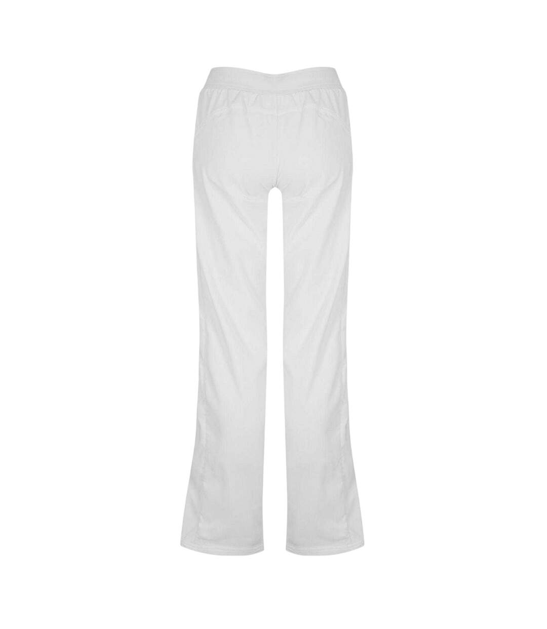 Womens/ladies Woven Trousers White Puma-2