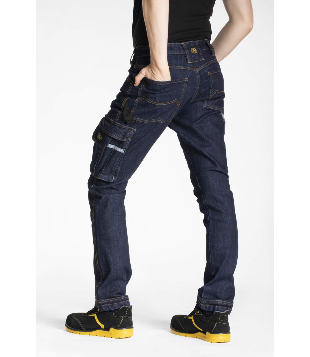 Jeans de travail multi poches stretch brut JOBA 'Rica Lewis'