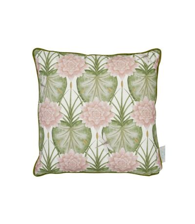 The Chateau by Angel Strawbridge The Lily Garden Filled Cushion (Cream) (One Size) - UTAG1569