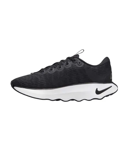 Womens/ladies Motiva Walking Shoes Black White Nike