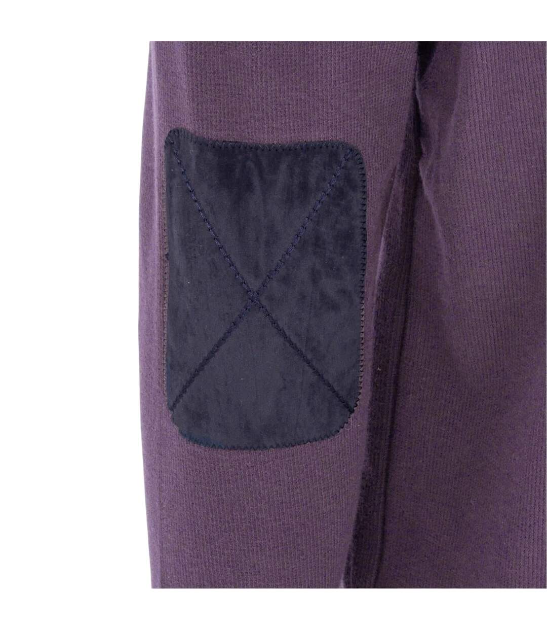 Sweat Motif/style Logo Homme Violet Clair Howick-3