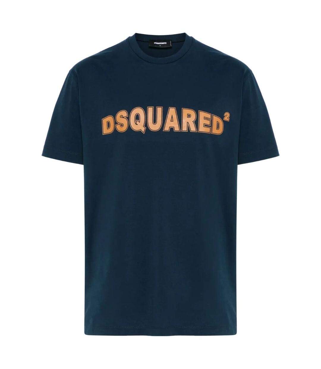 Mens Logo Cool Fit T-shirt Blue Navy DSquared2-1