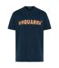 Mens Logo Cool Fit T-shirt Blue Navy DSquared2-1
