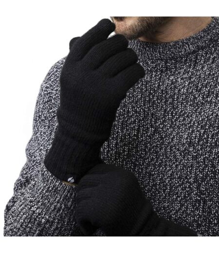 Heat Holders - Homme Ensemble Bonnet Echarpe Gants | Molleton Chaude Tricoté