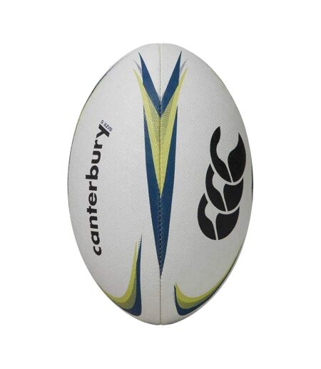 Ballon De Rugby Mentre Taille 5 Blanc Citron Vert Canterbury