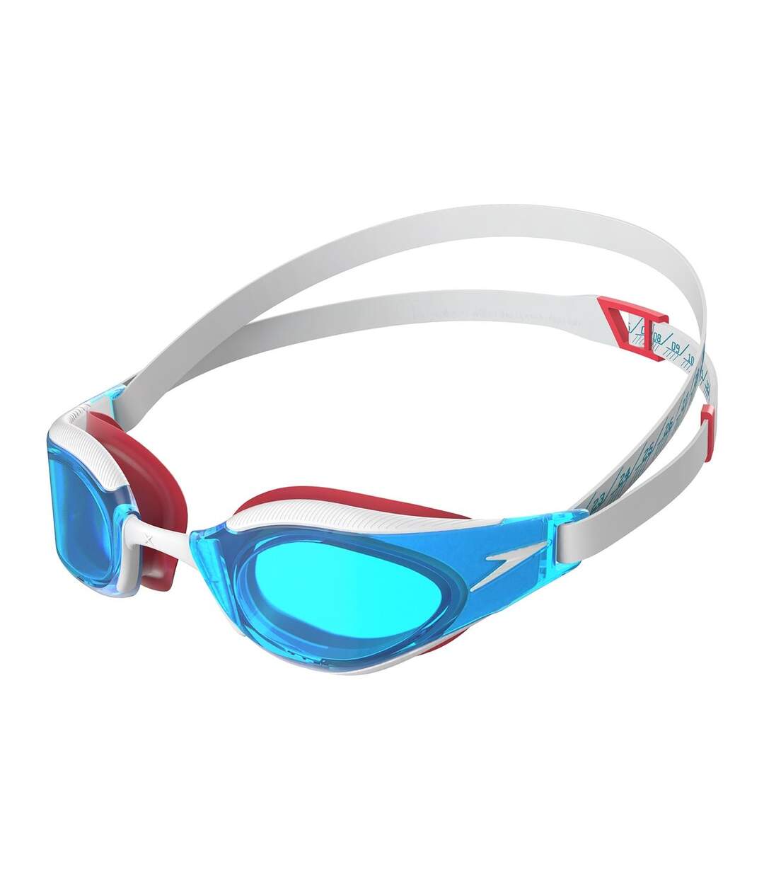 Lunettes De Natation Fastskin Hyper Elite Adulte Blanc Bleu Speedo-1