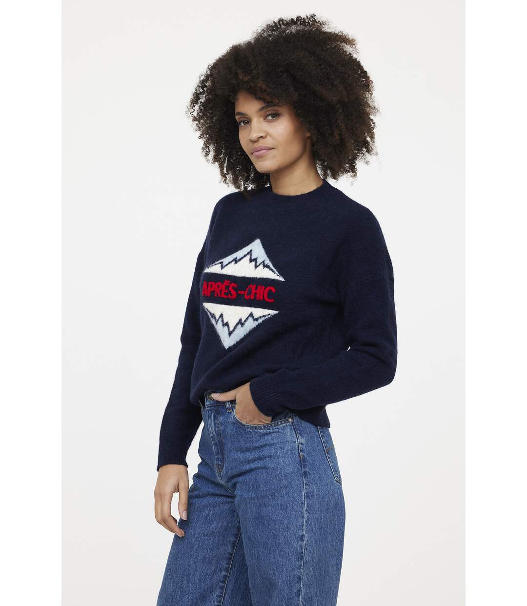 Pull manches longues acrylique regular COCHIC-1