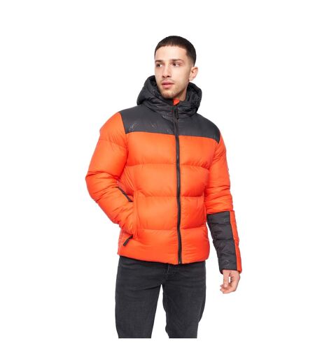 Veste chemerley homme orange / noir Crosshatch