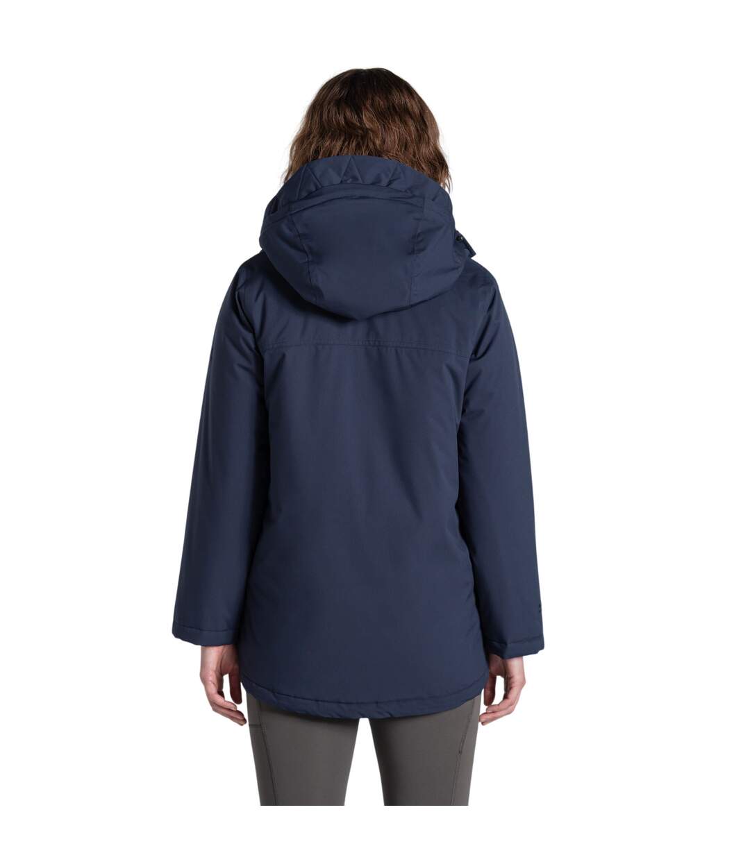 Veste Imperméable À Capuche National Trust Crossbill Femme Bleu Foncé Craghoppers-3